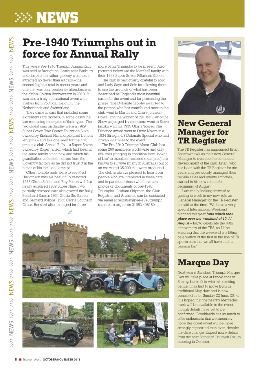 Triumph World Preview Pages