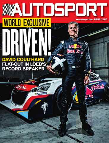 Autosport issue 22nd August 2013
