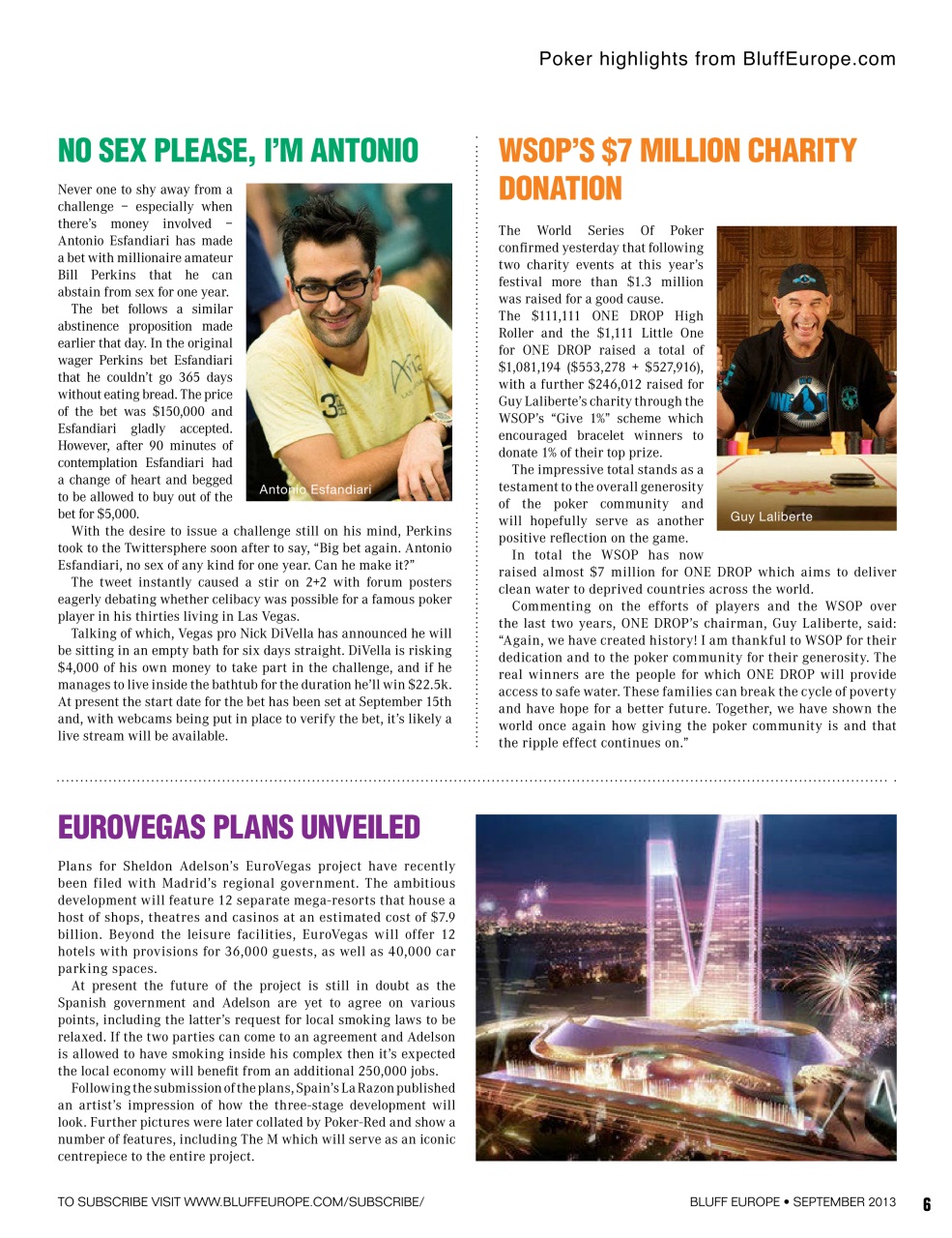 Bluff Europe Preview Pages