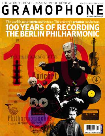 Gramophone issue September 2013