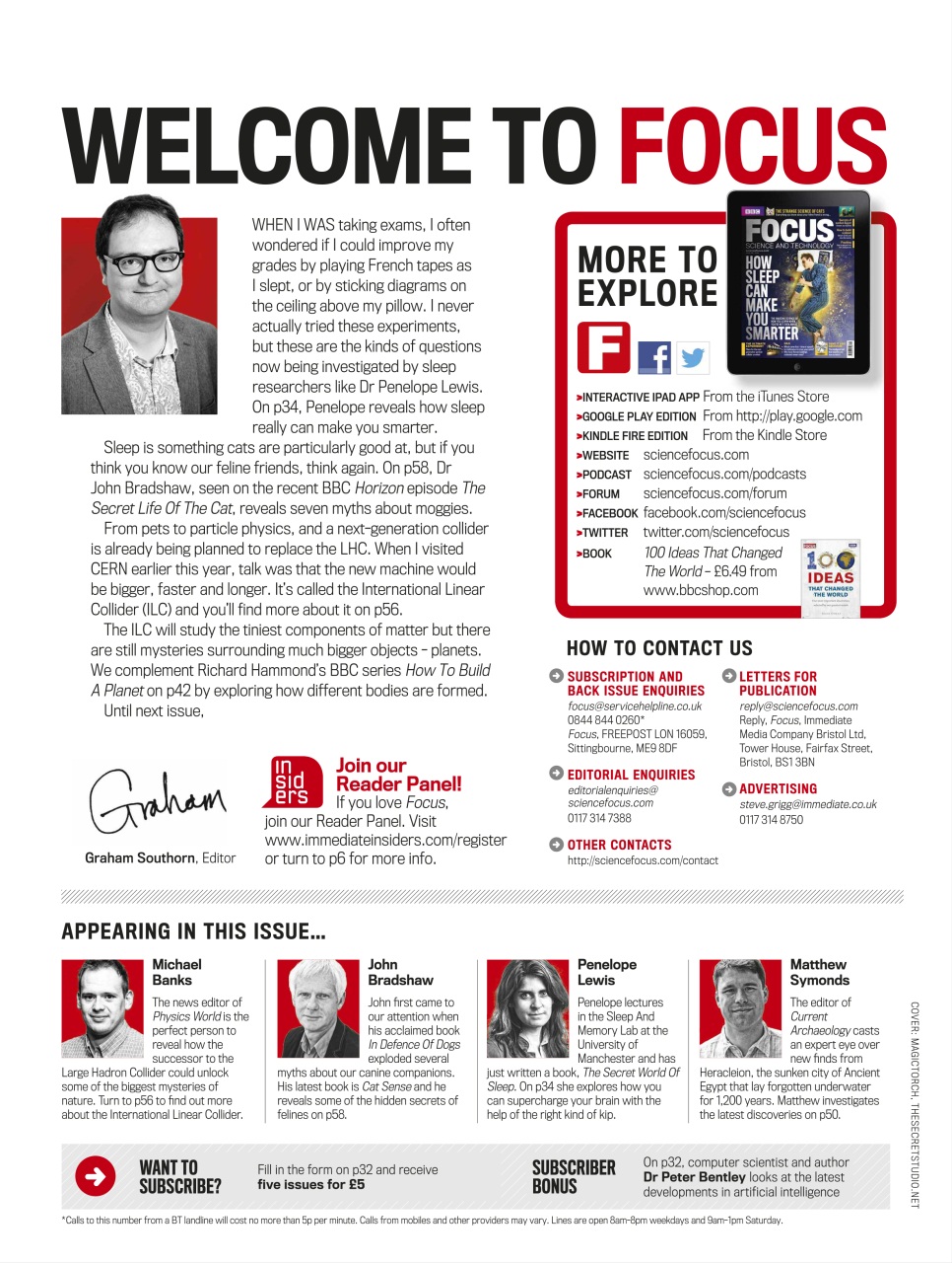 BBC Science Focus Magazine Preview Pages