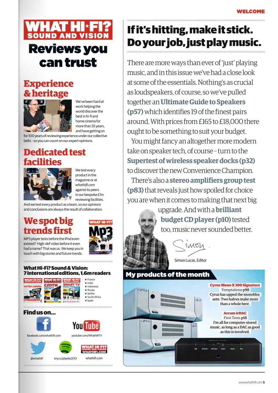 What HiFi Preview Pages