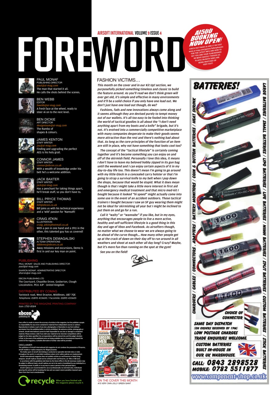 Airsoft International Preview Pages