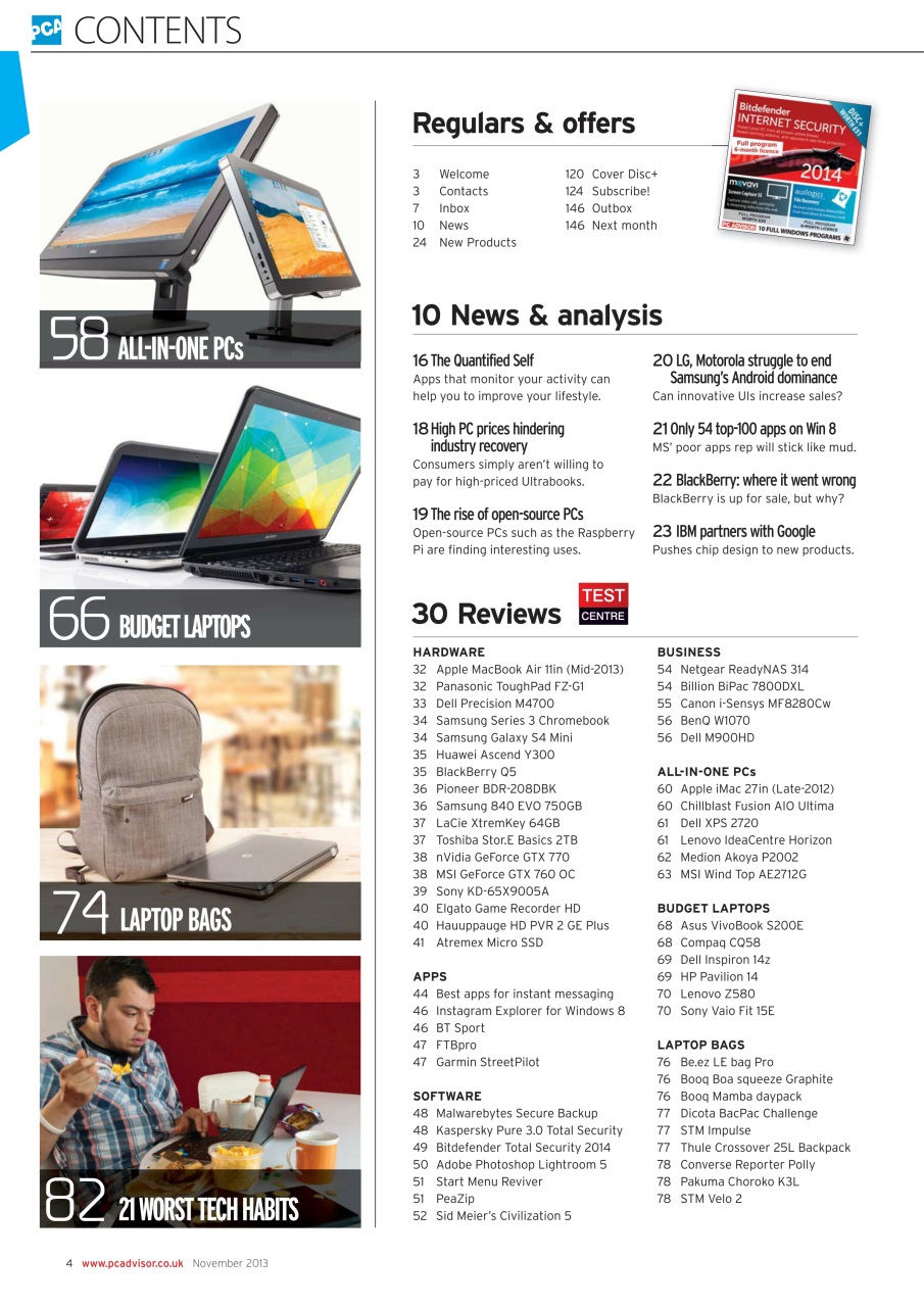 Tech Advisor Preview Pages