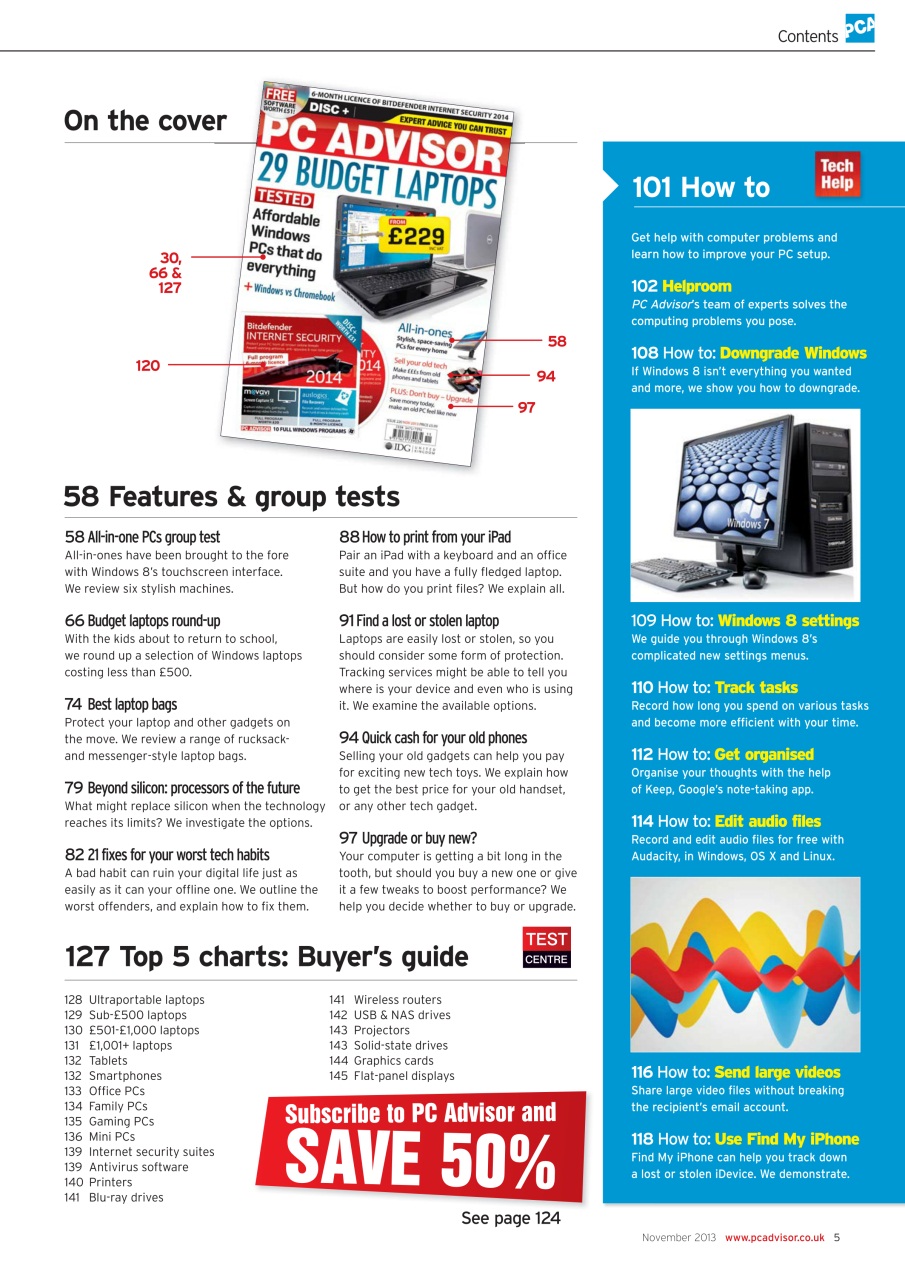 Tech Advisor Preview Pages