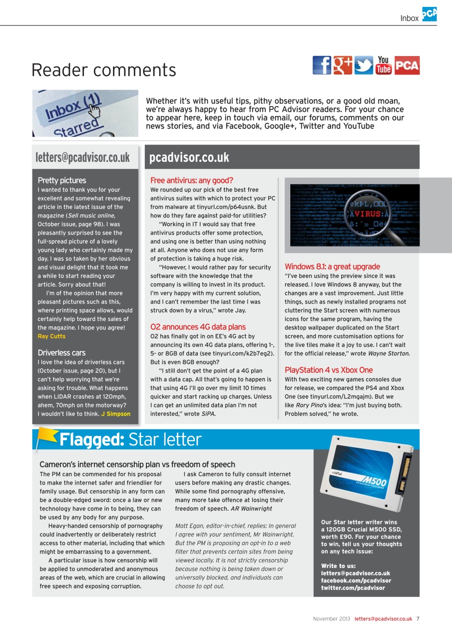 Tech Advisor Preview Pages