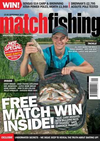 Match Fishing issue September - 2013