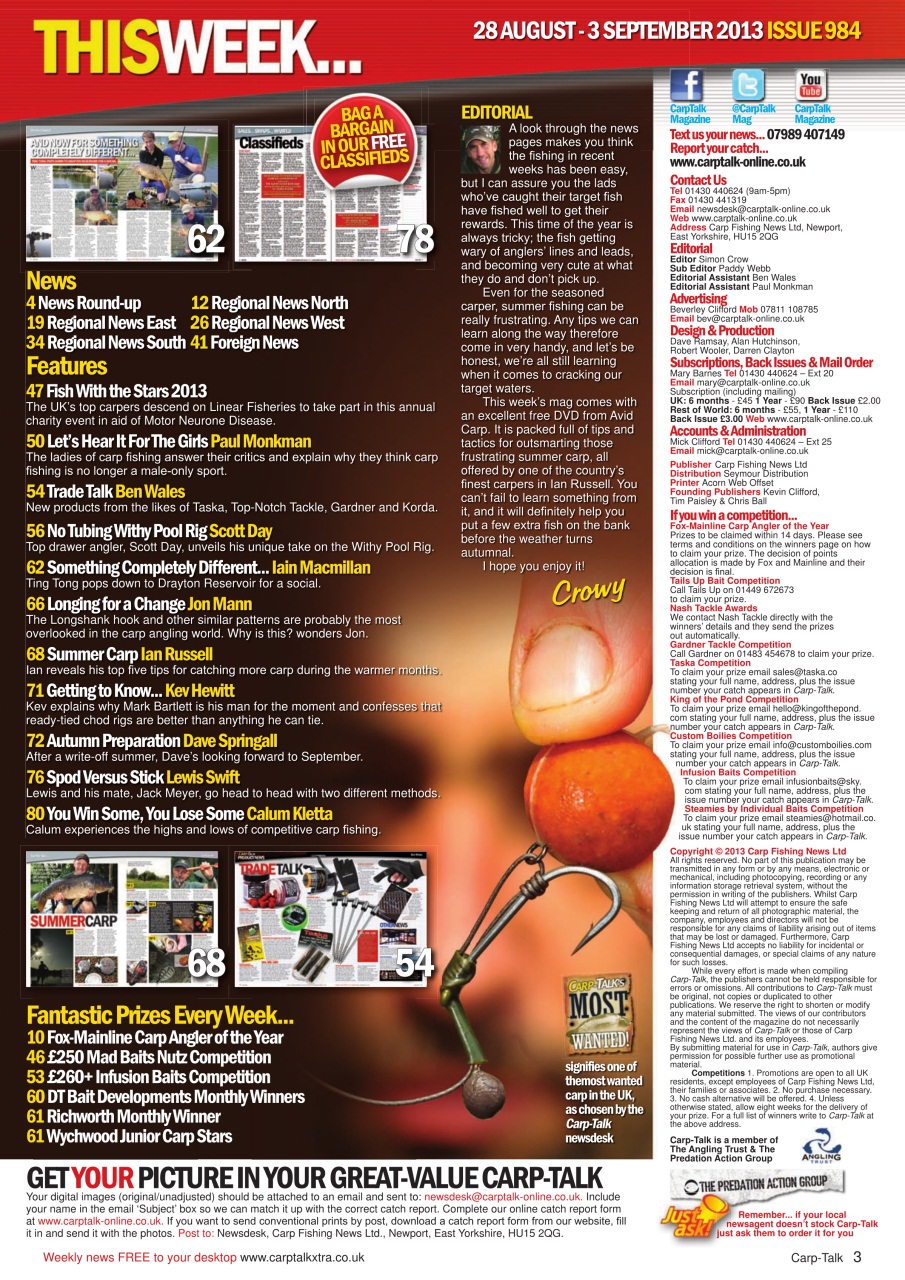 Carp-Talk Preview Pages