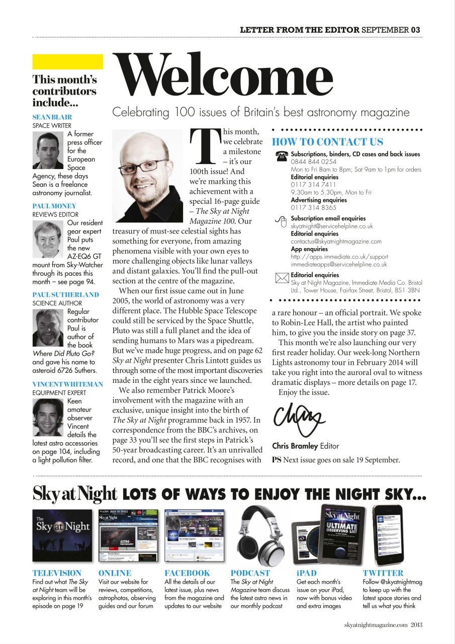 BBC Sky at Night Magazine Preview Pages