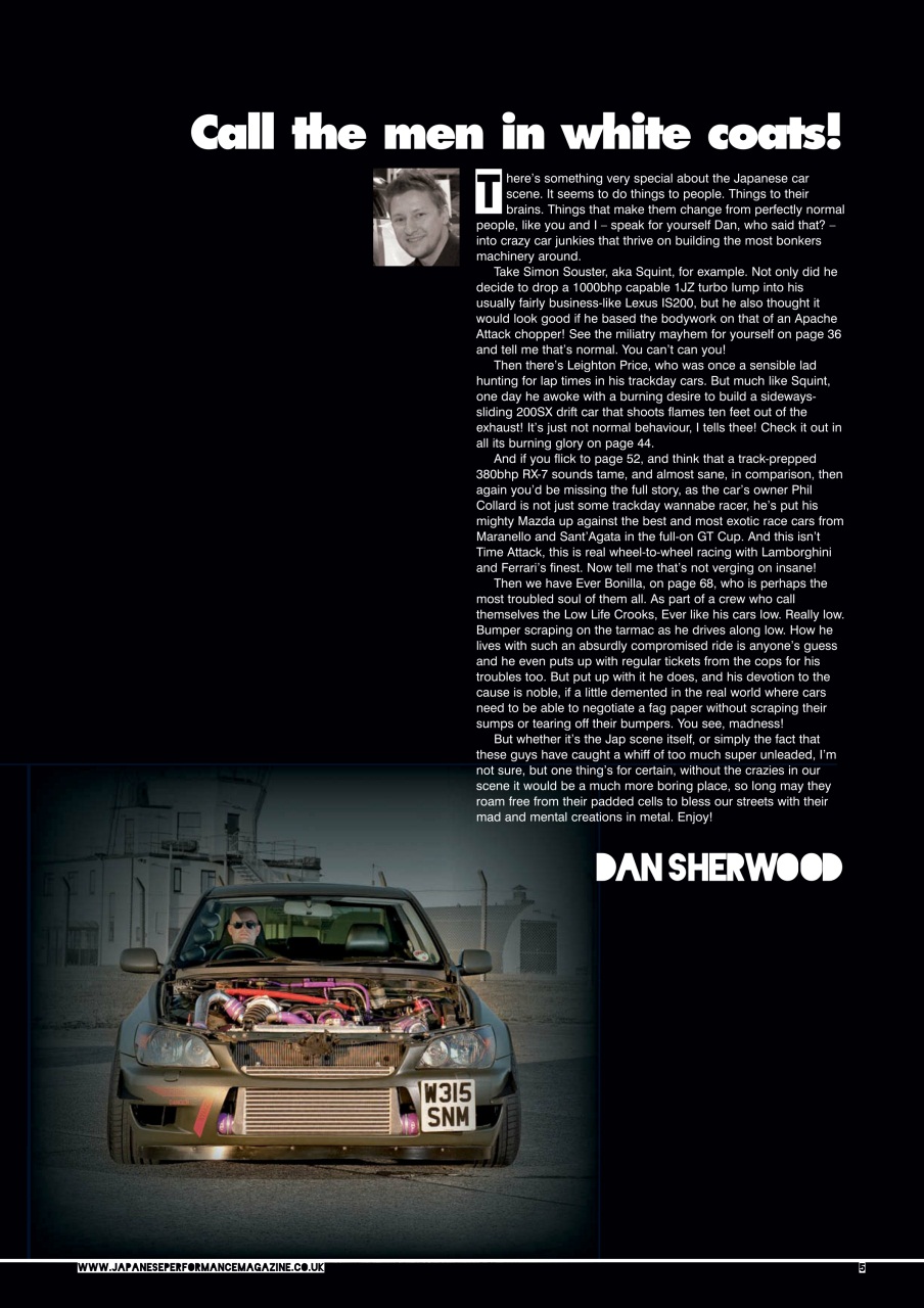 Japanese Performance Preview Pages