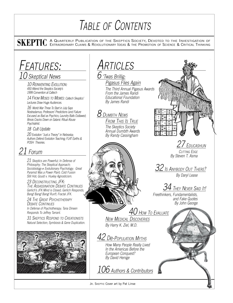 Skeptic Preview Pages