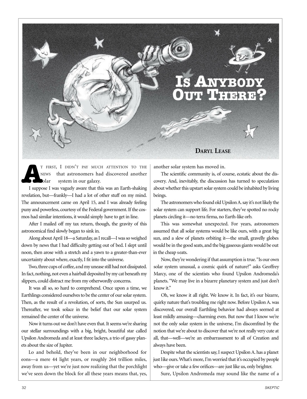 Skeptic Preview Pages