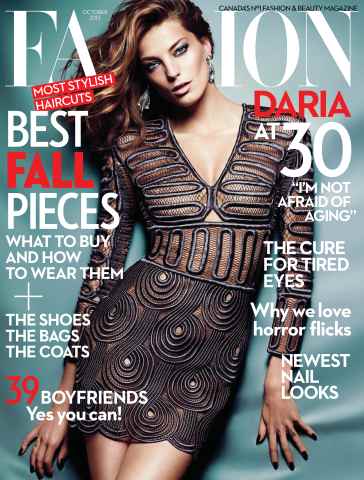 Fashion Magazine issue OCTOBER 2013