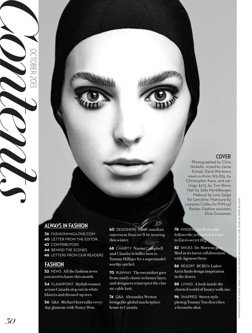 Fashion Magazine Preview Pages