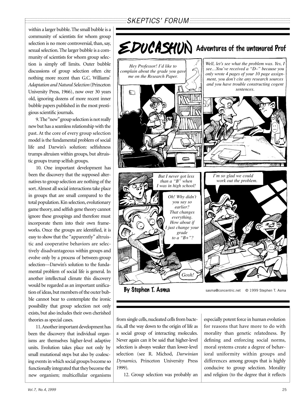 Skeptic Preview Pages