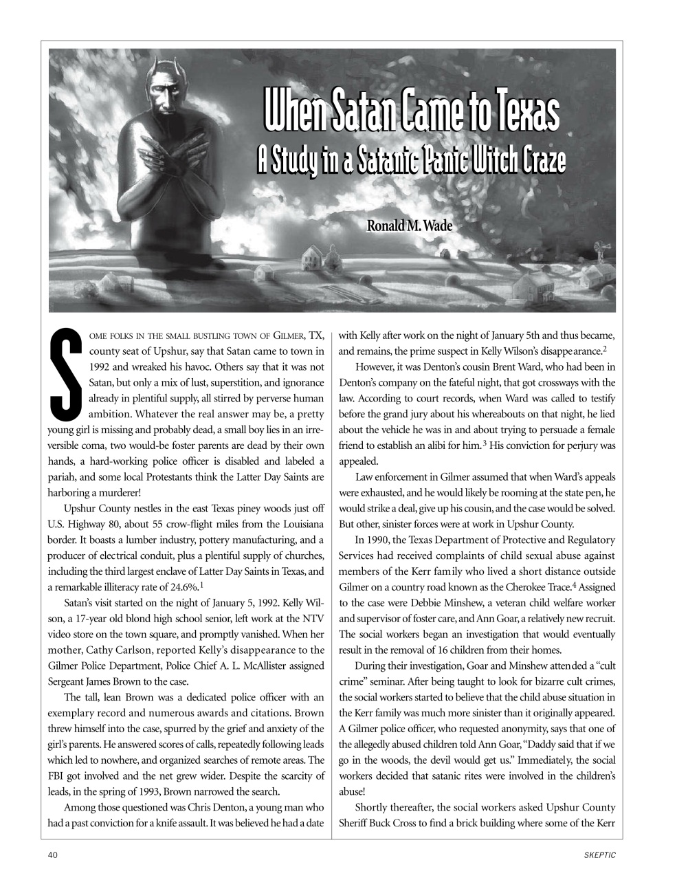 Skeptic Preview Pages