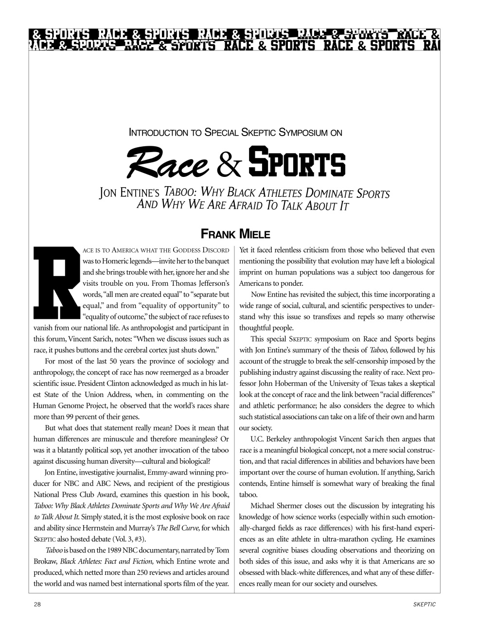 Skeptic Preview Pages