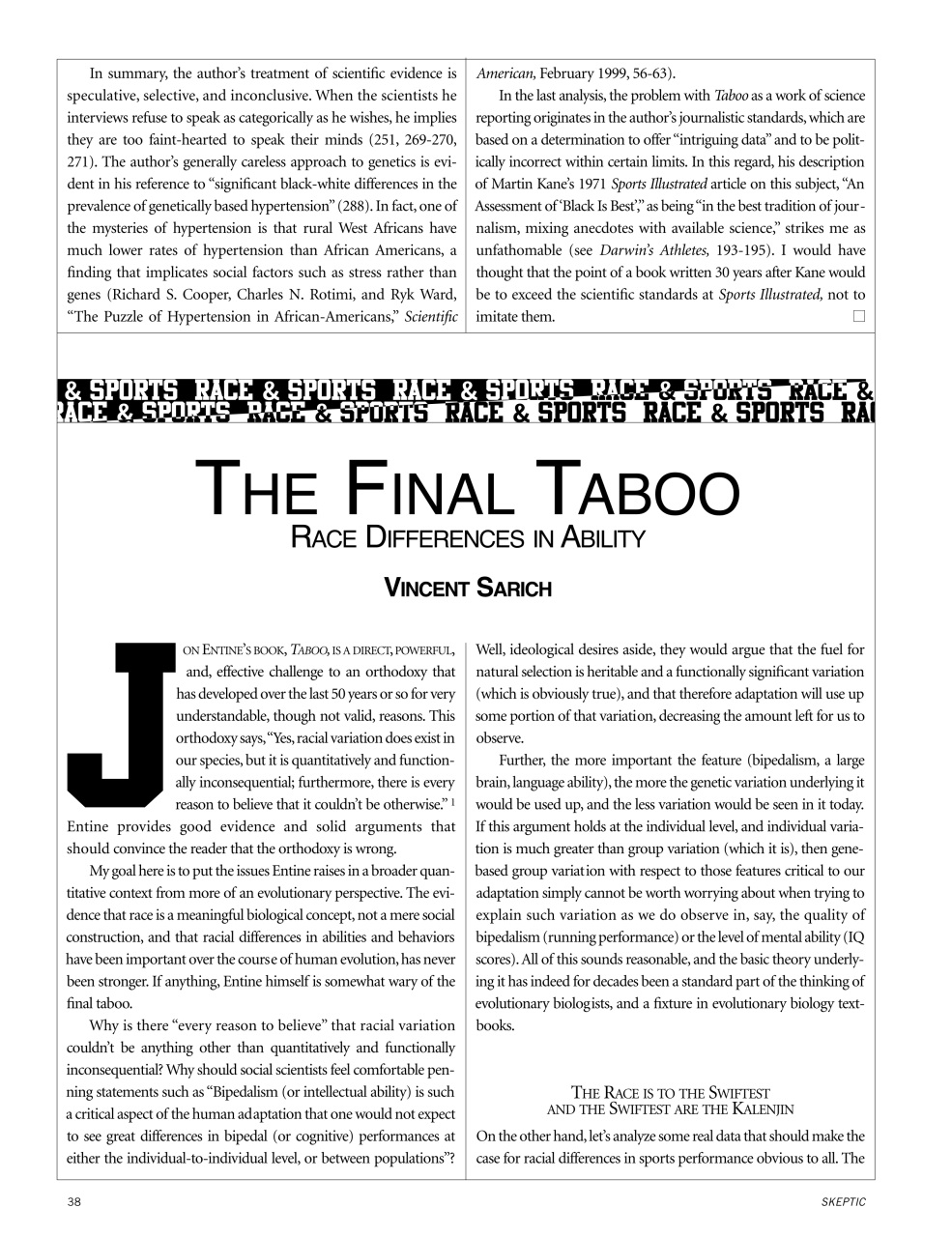 Skeptic Preview Pages