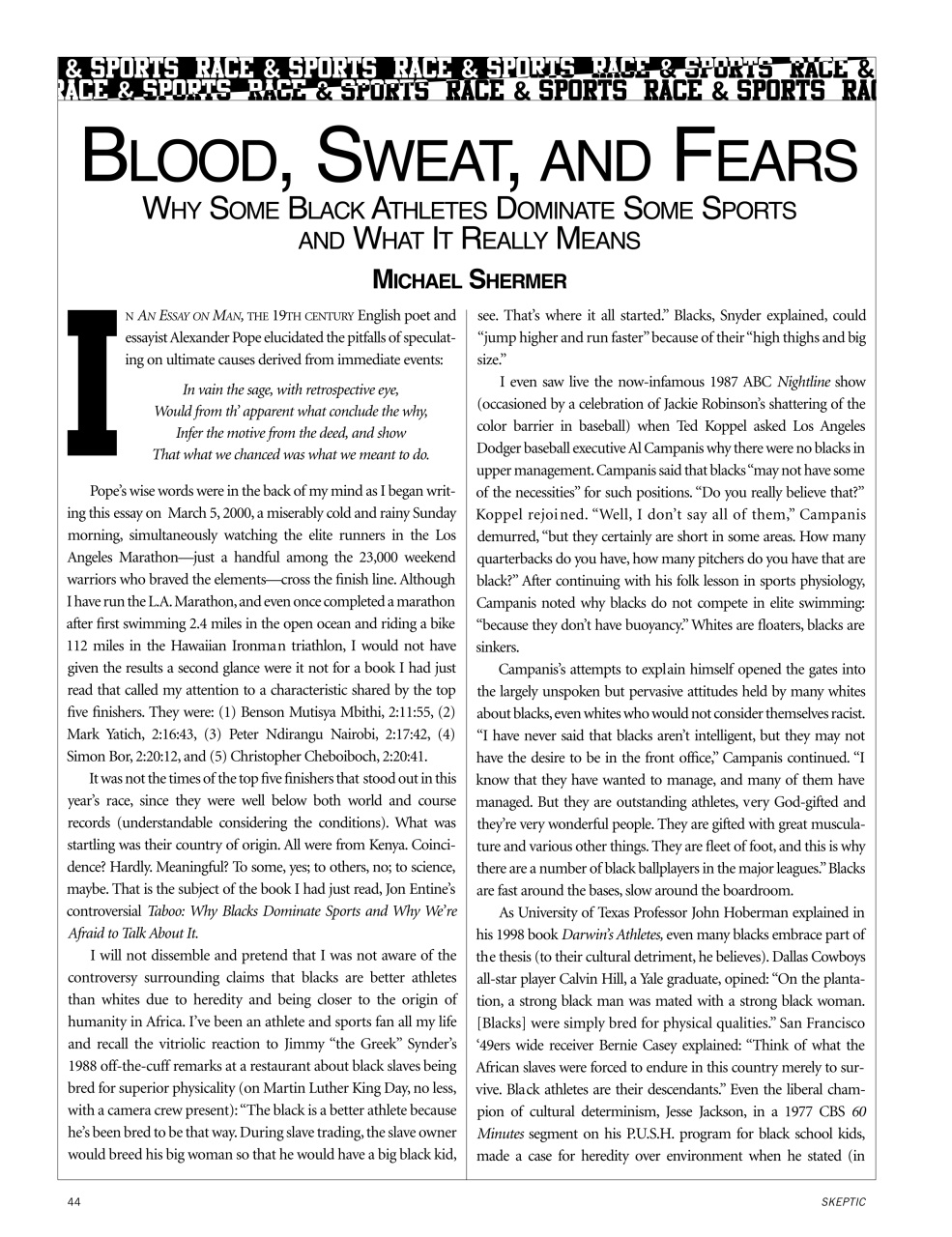 Skeptic Preview Pages