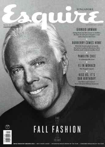 Esquire Singapore issue September 2013