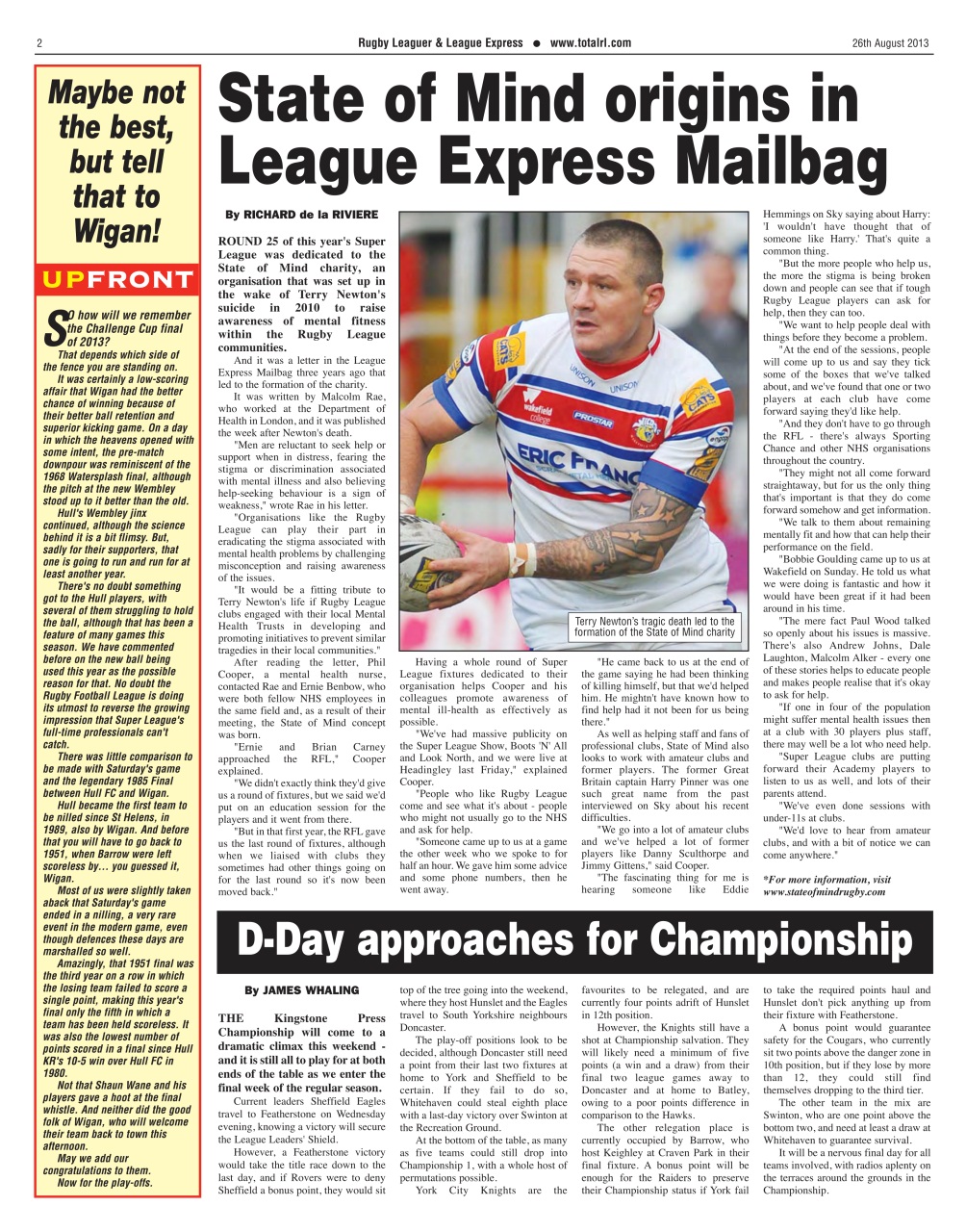 League Express Preview Pages