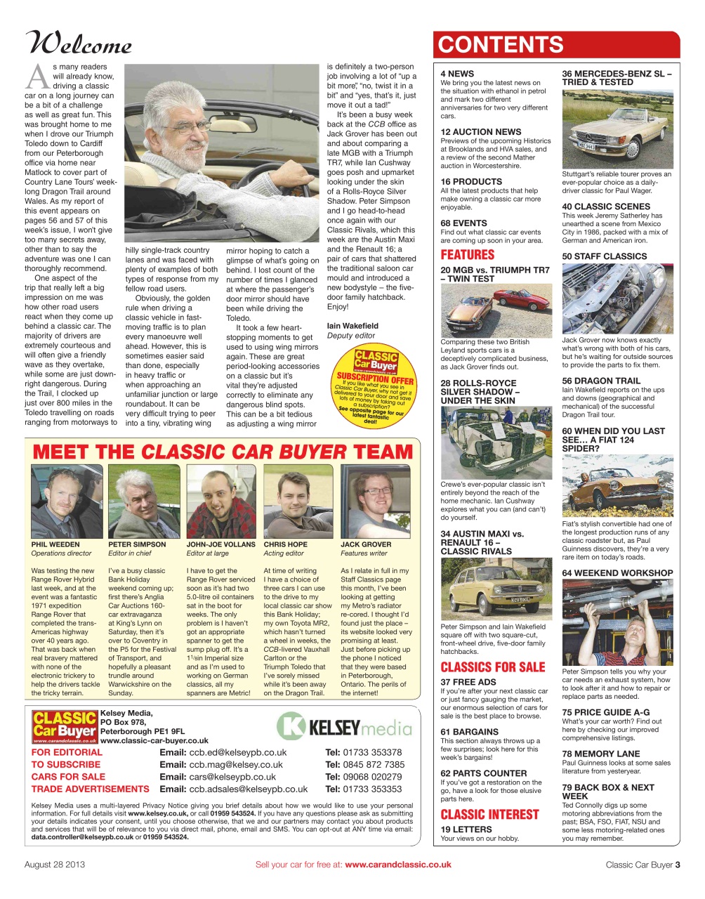 Classic Car Buyer Preview Pages