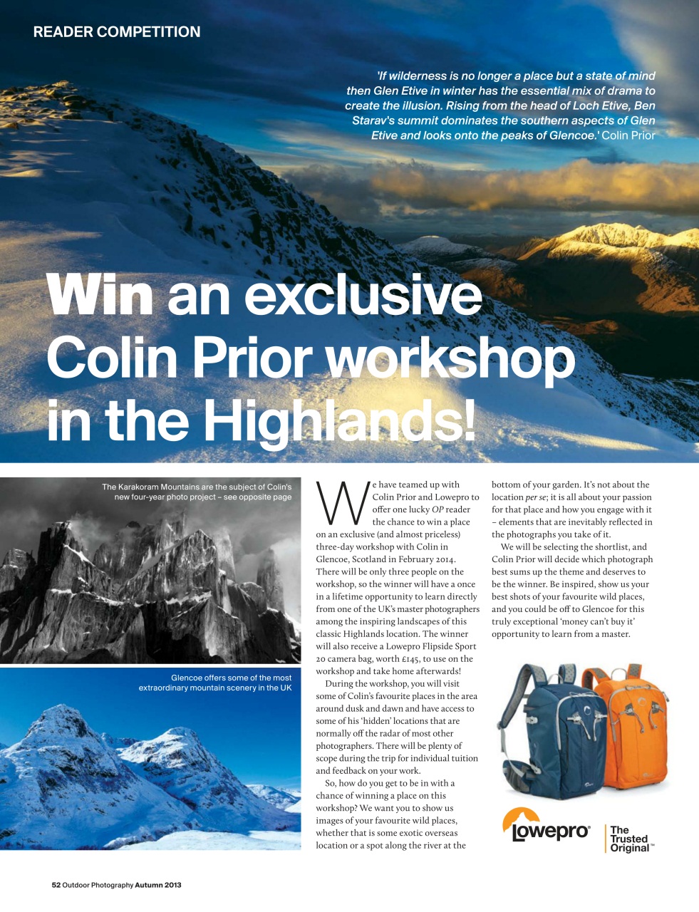 Outdoor Photography Preview Pages