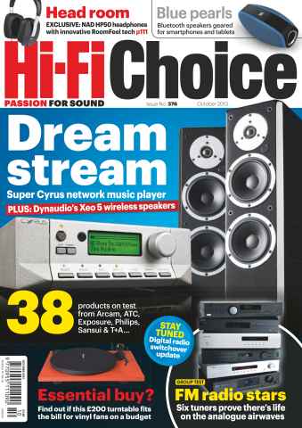 Hi-Fi Choice issue Hi-Fi Choice October 2013