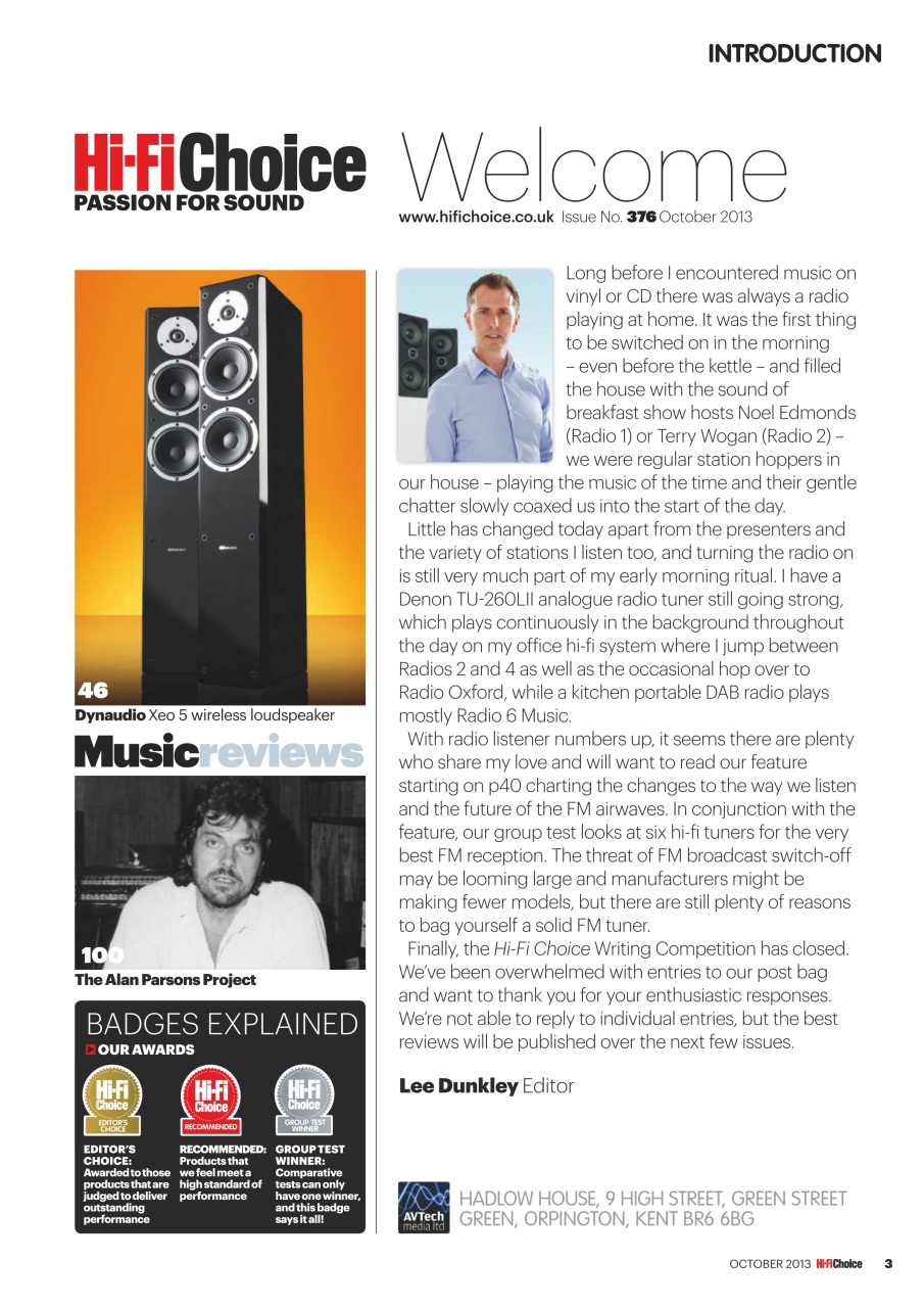 Hi-Fi Choice Preview Pages