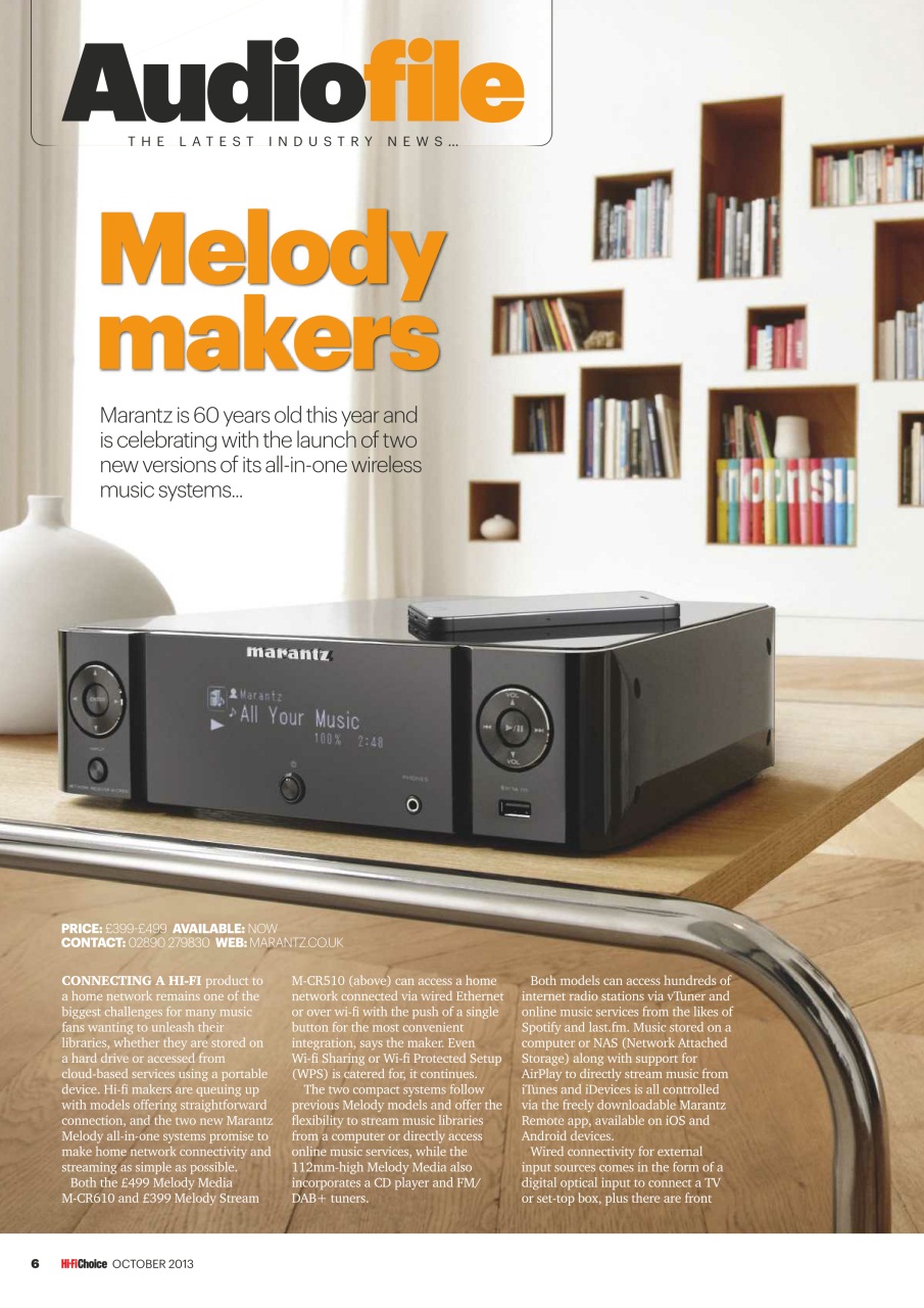 Hi-Fi Choice Preview Pages