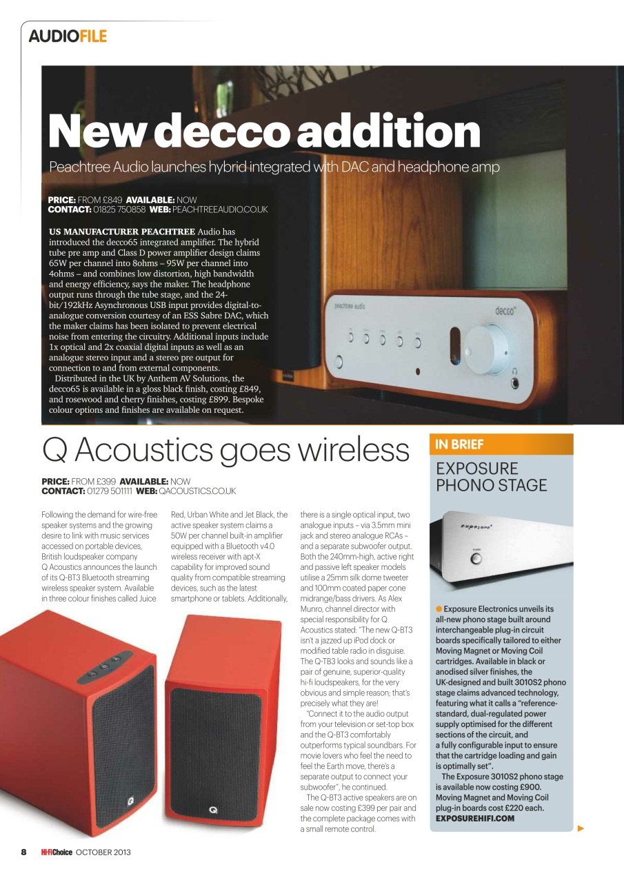 Hi-Fi Choice Preview Pages