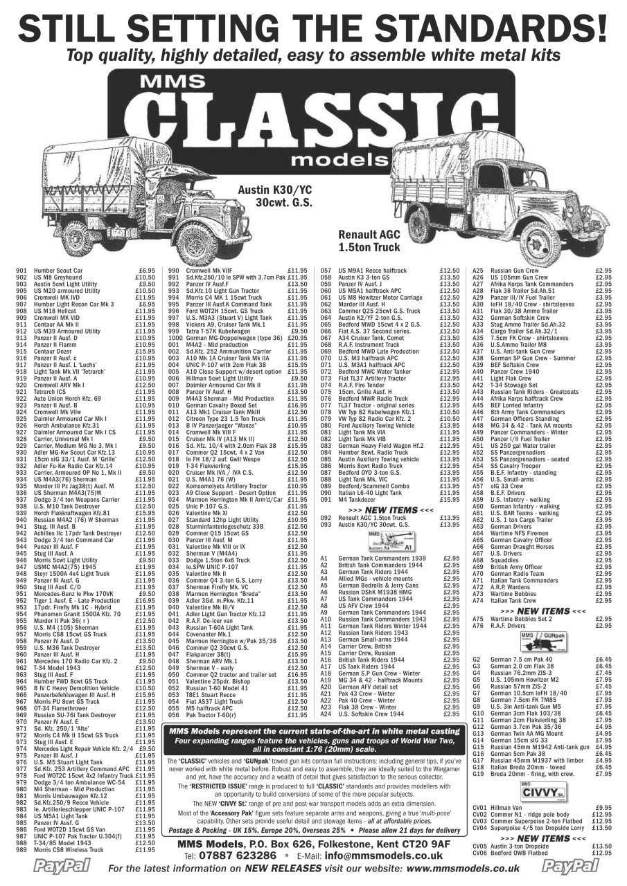 Military Modelling International Magazine Preview Pages