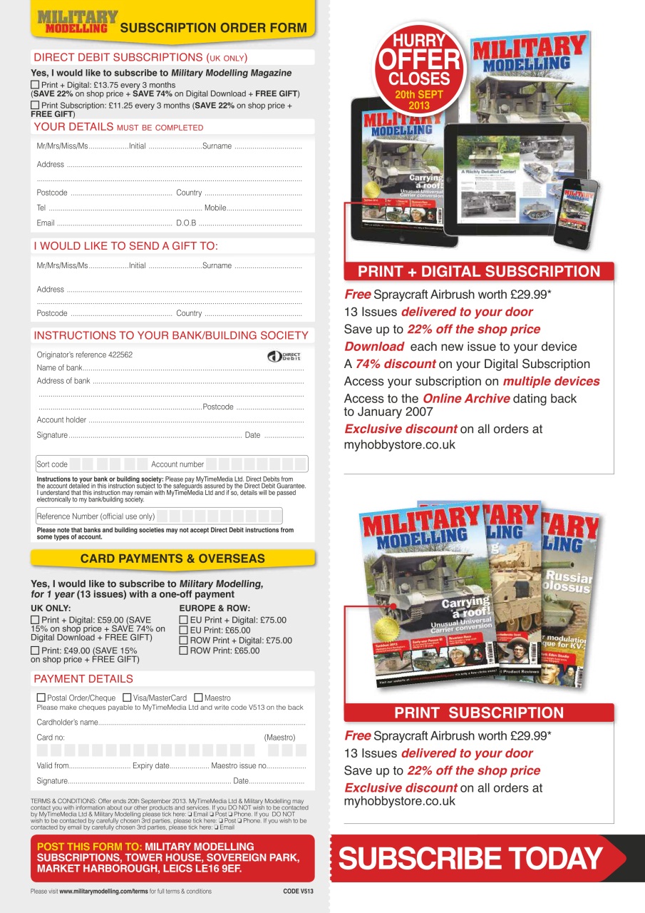 Military Modelling International Magazine Preview Pages