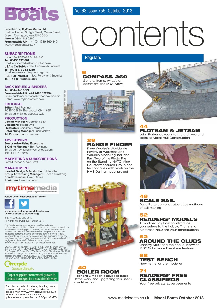 Model Boats Preview Pages