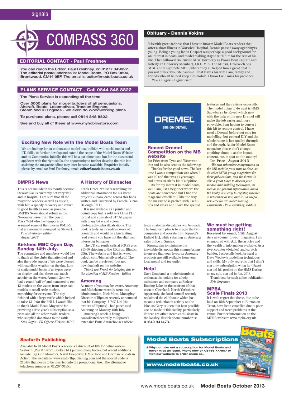 Model Boats Preview Pages