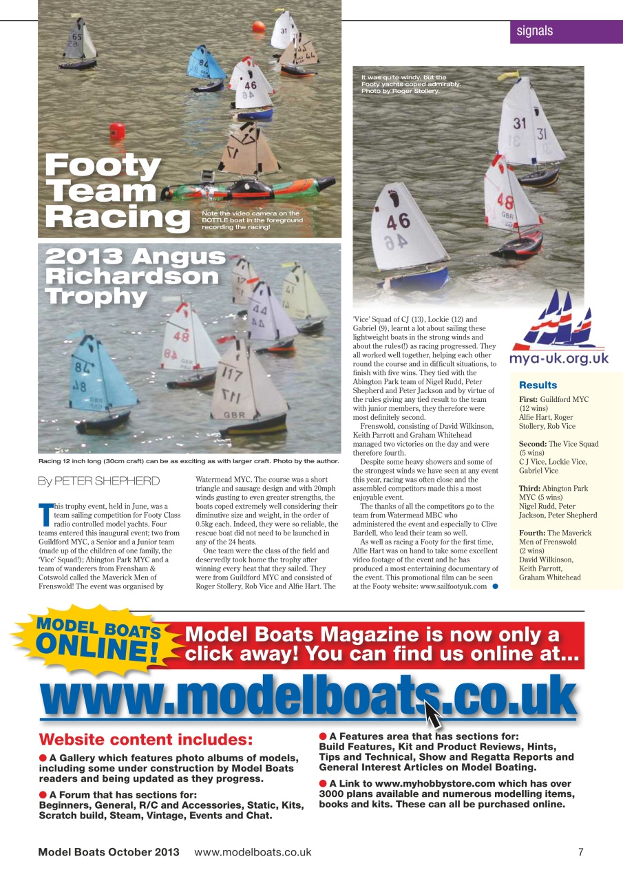 Model Boats Preview Pages