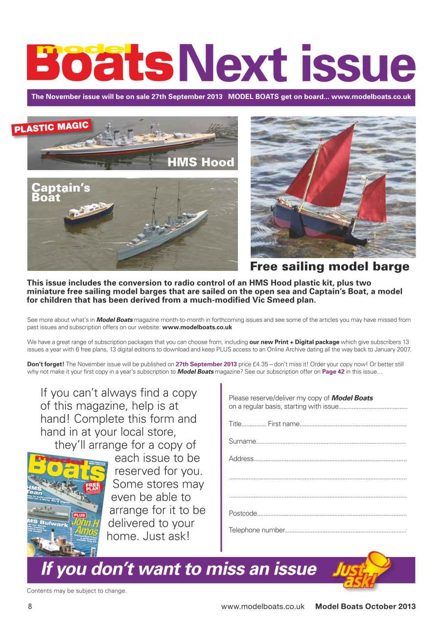 Model Boats Preview Pages