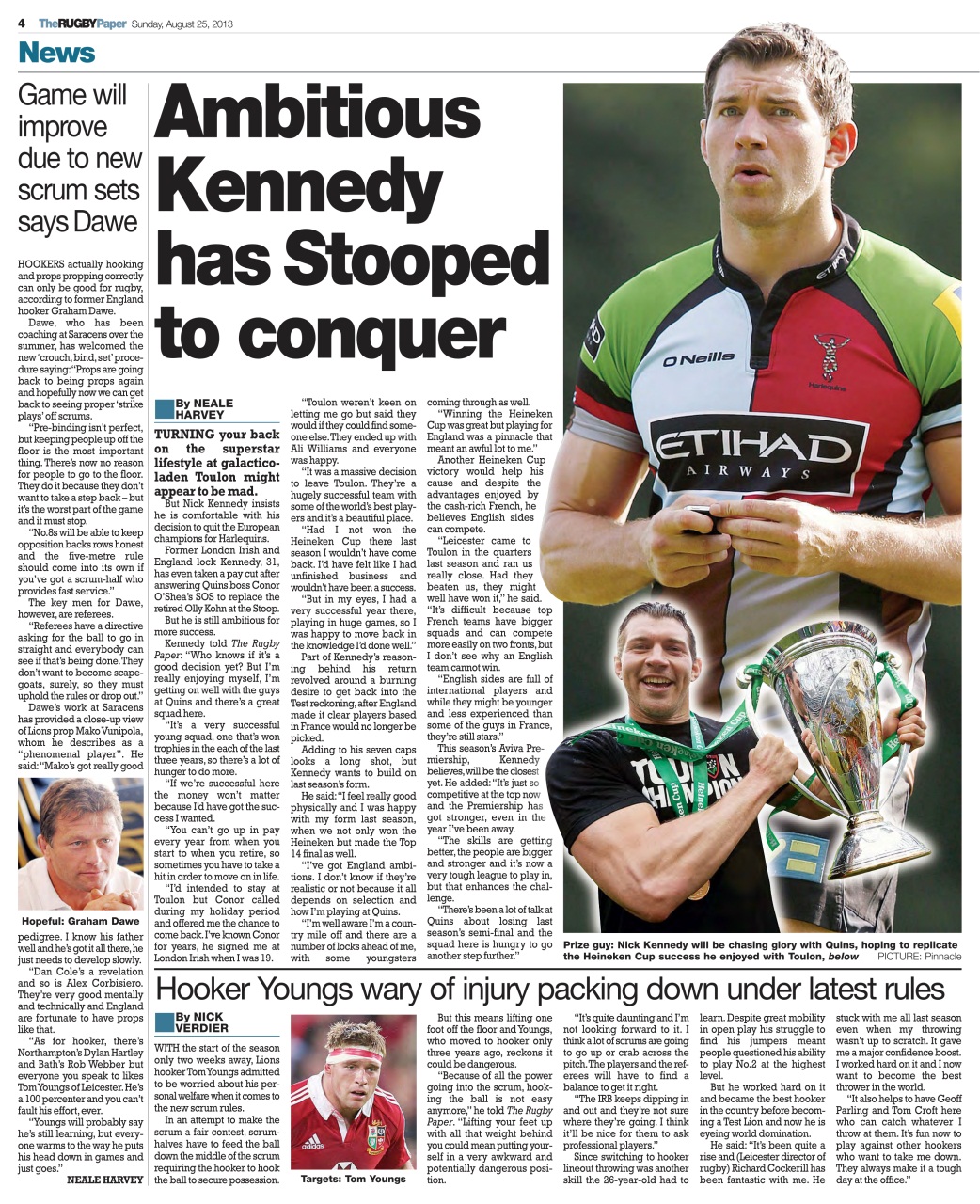 The Rugby Paper Preview Pages
