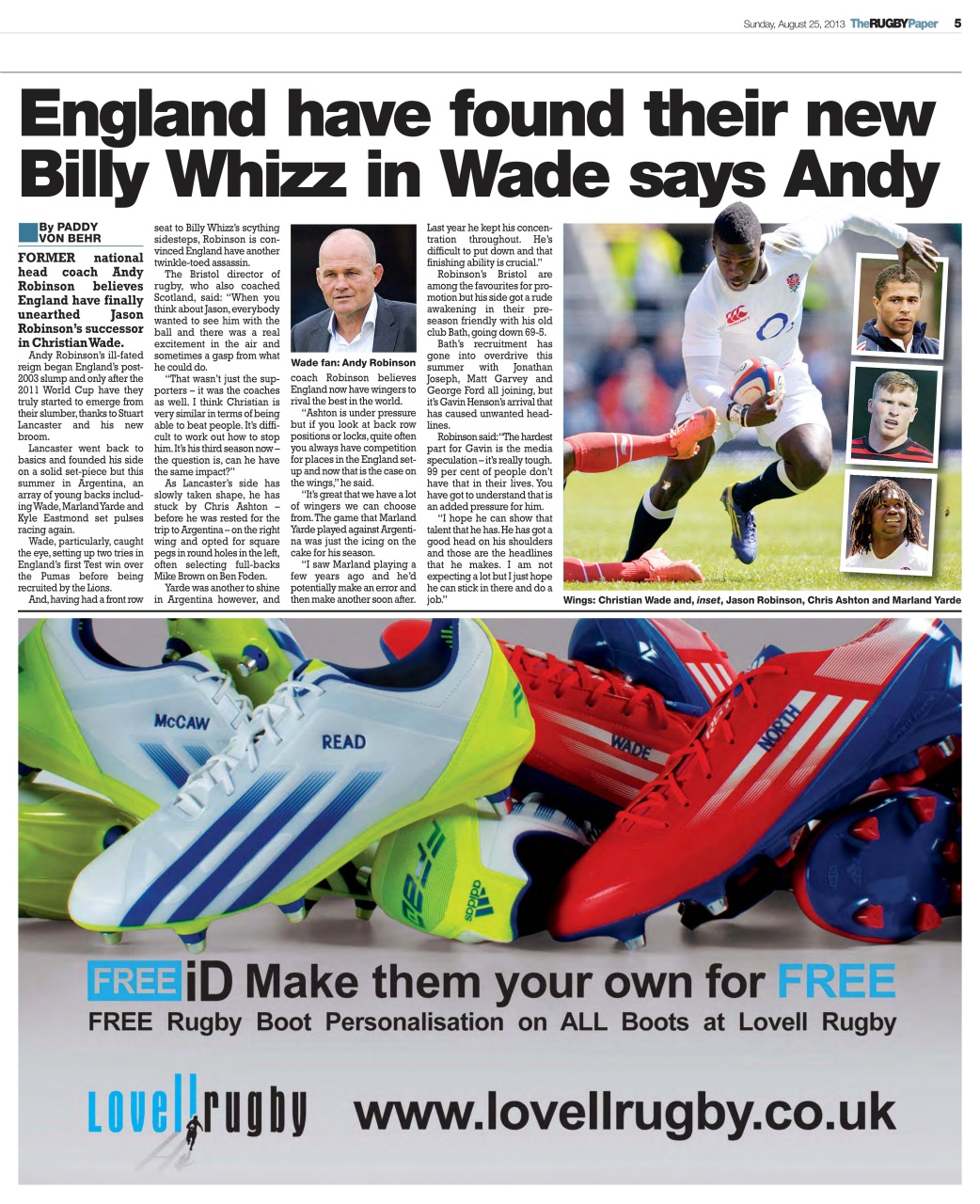 The Rugby Paper Preview Pages