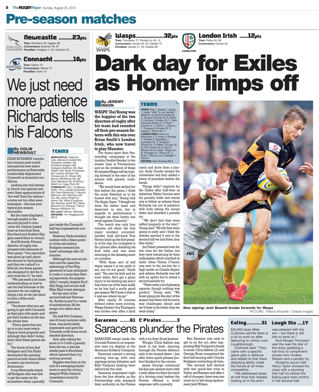 The Rugby Paper Preview Pages