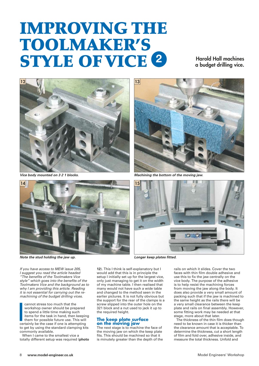 Model Engineer & Workshop Magazine Preview Pages