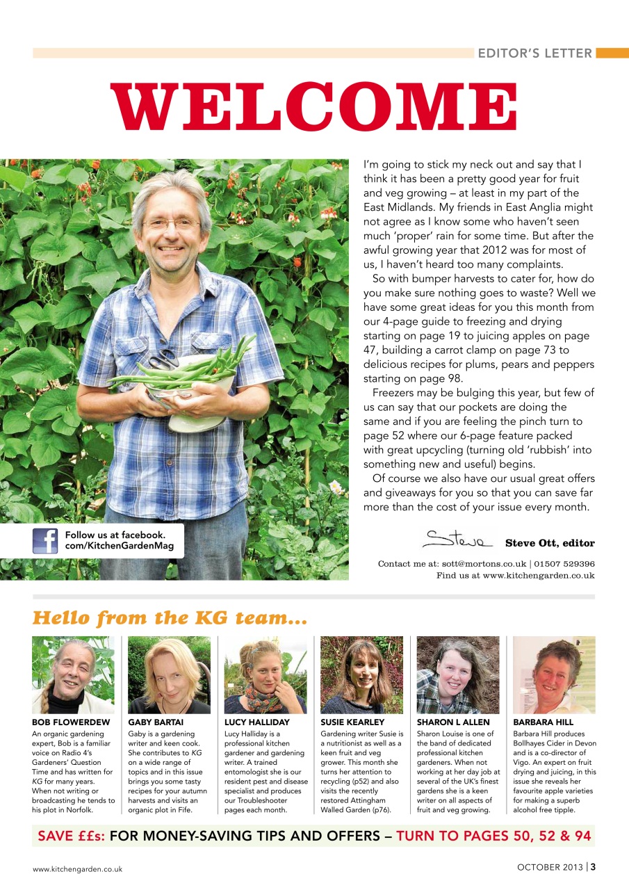 Kitchen Garden Magazine Preview Pages