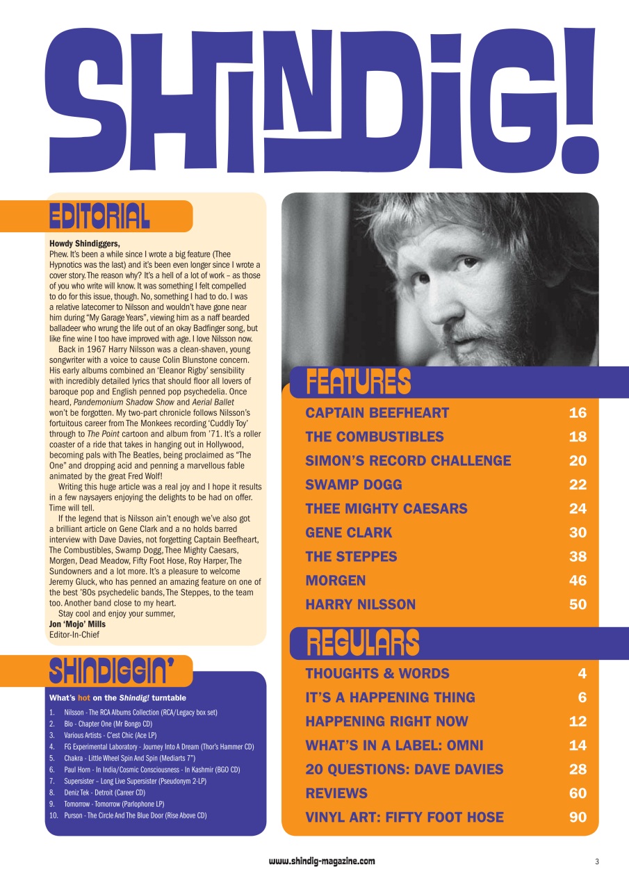 Shindig! Preview Pages