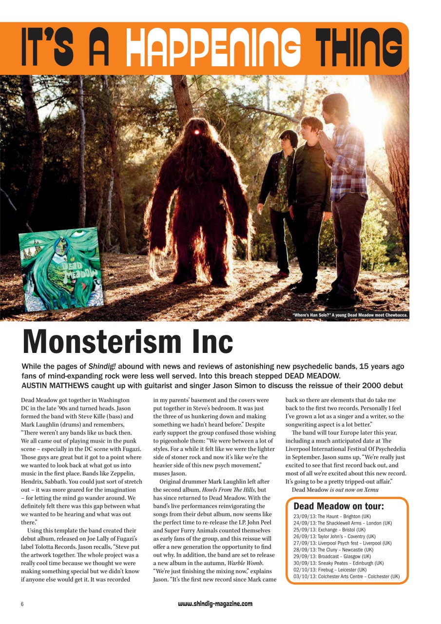 Shindig! Preview Pages