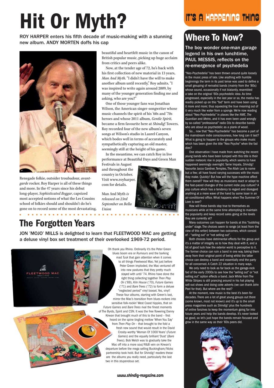 Shindig! Preview Pages