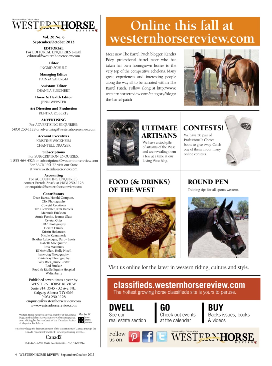 Western Horse Review Preview Pages