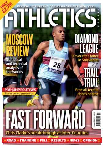 AW – Athletics Weekly Magazine issue AW August 29 2013