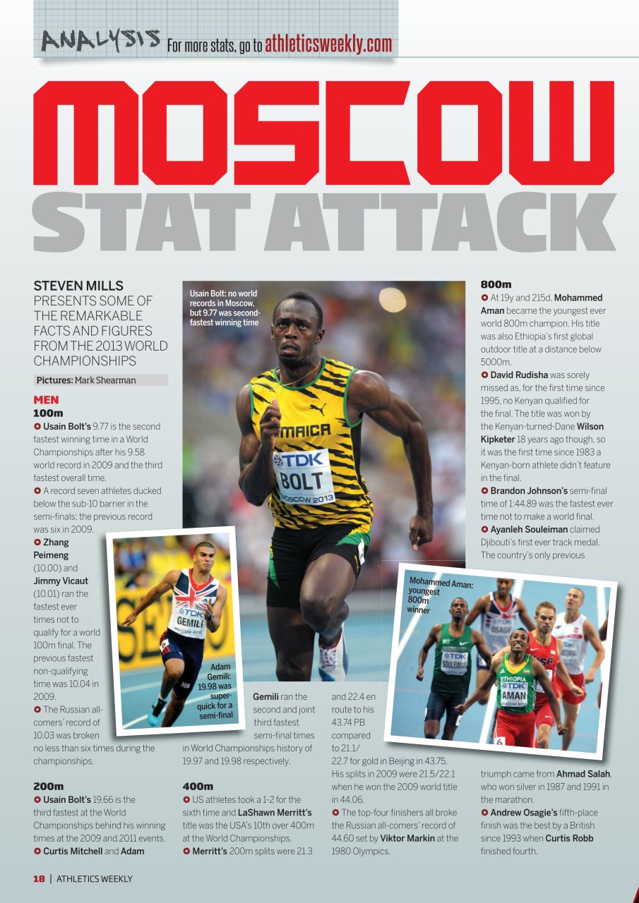 AW – Athletics Weekly Magazine Preview Pages
