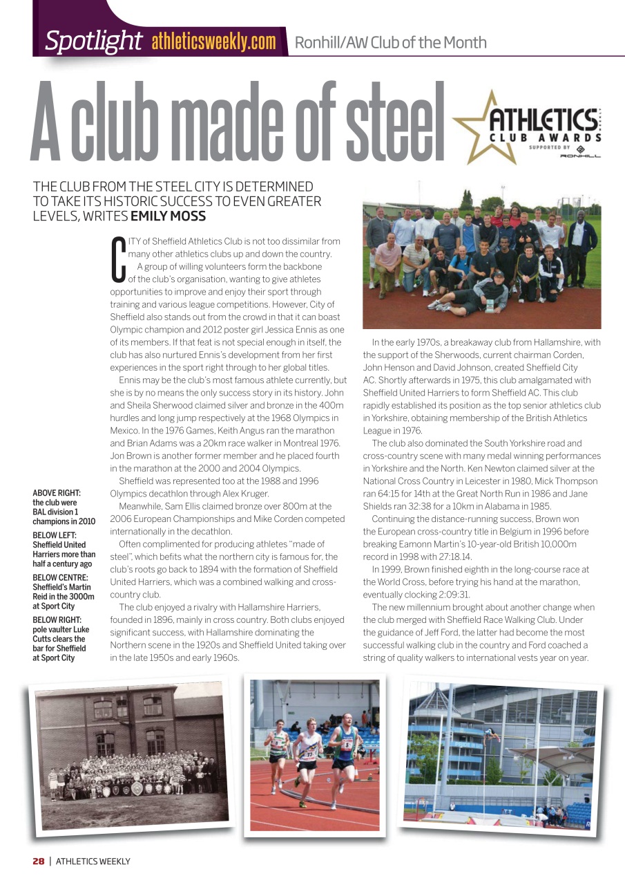 AW – Athletics Weekly Magazine Preview Pages