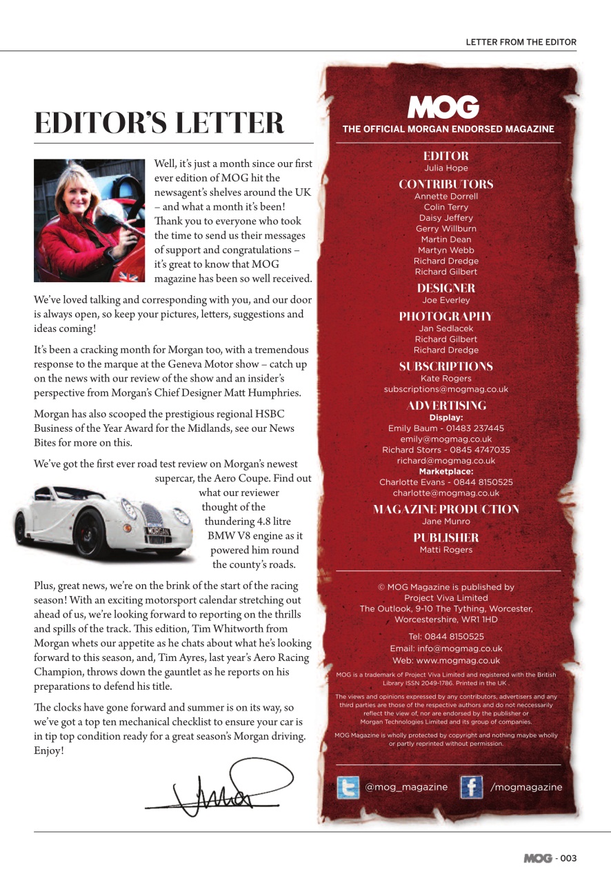 MOG Magazine Preview Pages